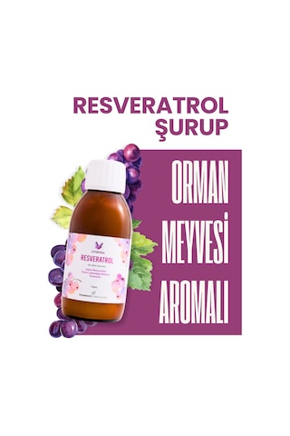 Vitisfera Resveratrol Şurup Orman Meyveleri Aromalı 150  ML