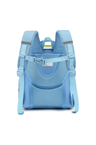 Hello Dragon Unisex Omurga Koruyucu Laptop&sırt Çantası Açık Mavi - Sarı