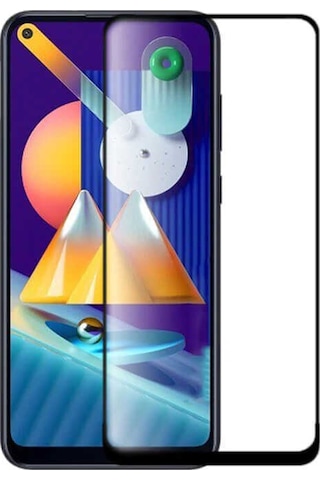 Huawei P20 Lite 2019 Zore Kenarları Kırılmaya Dayanıklı Cam Ekran Koruyucu