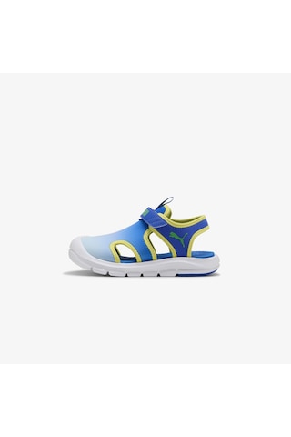 Puma Fun Racer Sandal Come On V Çocuk Mavi Sandalet 404950