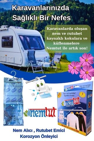 Nem Alıcı Rutubet Emici Koku Giderici Korozyon Önleyici 2 Kutu