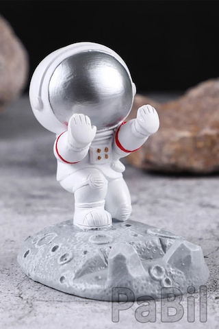 Astronot Aksiyon Figürlü Tablet Ve Telefon Standı Kutulu Model 1