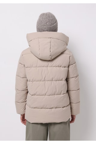 Colins Regular Fit Kapüşonlu Fermuarlı Astarlı Suya Dayanıklı Kadın Bej Mont Cl1075971 Q1.v1 Beı Bej