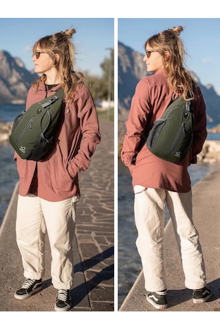 Cs Sokaklar İçin Tek Askılı Balıkçı Sırt Çantası 393733571 Khaki