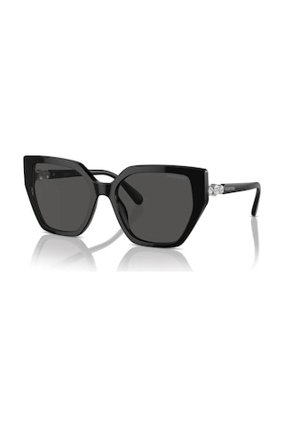 Swarovskı Sk6016-1001-87 Kadın Güneş Gözlüğü Siyah