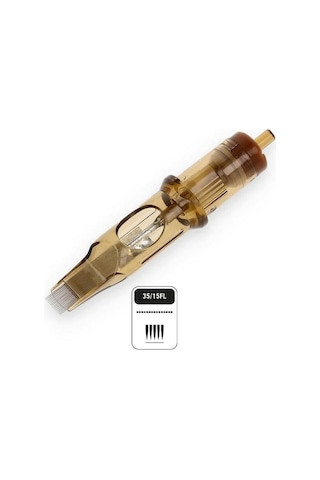 Kwadron 1215 Fllt Flat Long Taper - Kartuş Dövme İğnesi