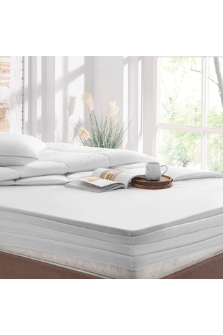 Yataş Bedding Micro Fit Sıvı Geçirmez Alez 160 x 200 CM Beyaz