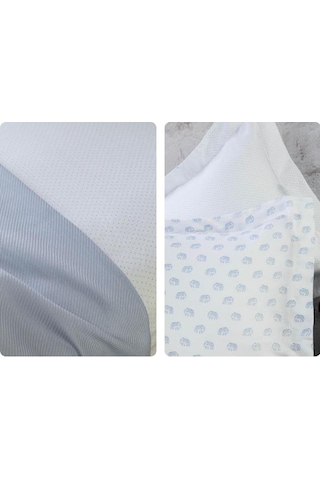 Çift Kişilik Oliver Blue Bambu Pike Seti Mavi