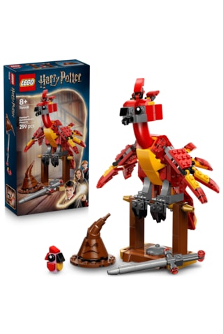 LEGO® Harry Potter™ Fawkes™: Dumbledore’un Anka Kuşu 76448 - 8 Yaş ve Üzeri Çocuklar için Mitolojik Hayvan Figürü Yapım Seti (299 Parça)