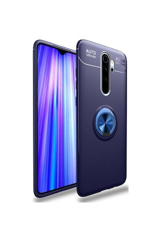 Xiaomi Redmi Note 8 Pro Kilif Yüzüklü Tam Korumali Silikon Kapak 403971346