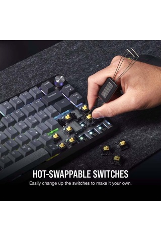K65 Plus Wireless Rgb %78 Mekanik Klavye Ch-91d401l-tr
