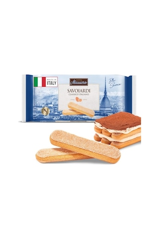 Chacha Home Savoiardi Orijinal İtalyan Kedi Dili Bisküvi 200 Gr - Premium Tiramisu Ve Pasta Bisküvisi - 5 Adet