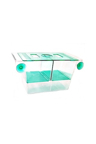 Kardelen İki Bölmeli Büyük Akvaryum Balık Yavruluk 20 x 10 x 10 CM