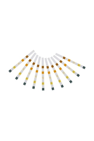 Besthome1 5'li Havuz Su Kalitesi Test Çubukları - Klor, Ph, Tuz, Alkali, Sitrik Asit - 50 Adet Beyaz Paket Beyaz