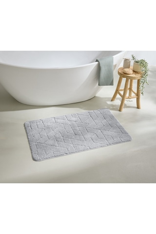 Banyo Paspası, Gri, 60x100