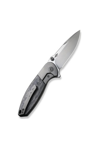 We Knife Nitro Og Titanium Grey Marble Cf Kamp Çakı Gri