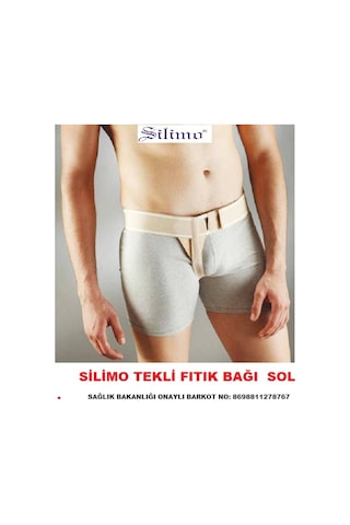 Sol Taraf Kasık Fıtığı Korsesi Kemeri Kuşağı