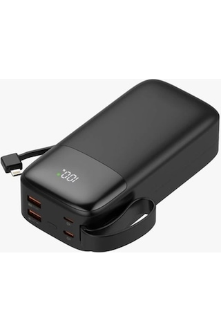 Sword SW-30PO3 30000 mAh 22.5W Powerbank Siyah