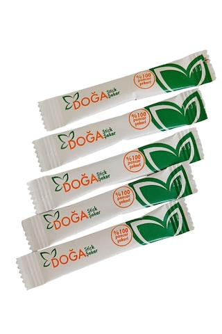 Stick Şeker 4000 Adet 3 Gr Doğa Şeker 2'li Set