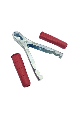 Mta Akü Takviye Maşası Boy:145 Mm 100 A Kırmızı