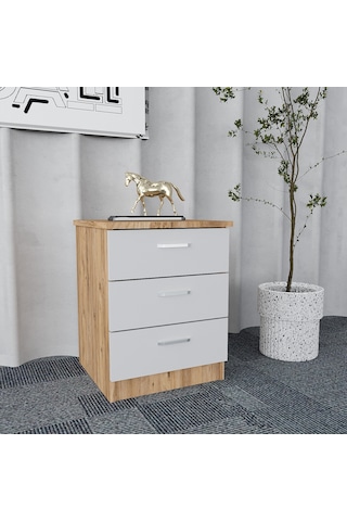 Asil 3'lü Ofis Takımı  Model 9 Çam Beyaz