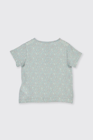 Panço Kız Çocuk Deniz Altı Desenli Mint Pijama Takımı Yeşil