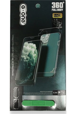 İthalat Apple iPhone Uyumlu  11 360 Full Body Arka Koruyucu