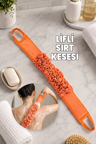 Destpak Lifli Sırt Kesesi