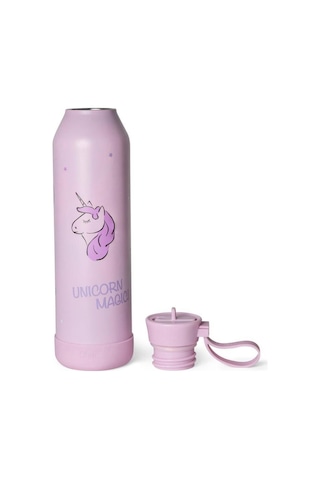 Citron 3 Katmanlı Paslanmaz Çelik Termos Seti 750 Ml - Stormy Unicorn Renkli