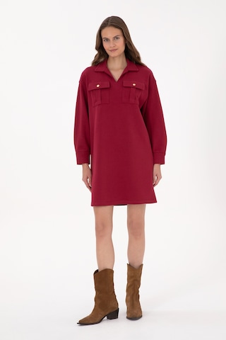 U.s. Polo Assn. Kadın Elbise Örme 50318191-vr104 Koyu Frambuaz/dark Raspberry