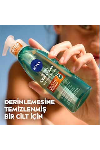 Nivea Derma Skin Clear Sivilce Karşıtı Yüz Temizleme Jeli 150 ML