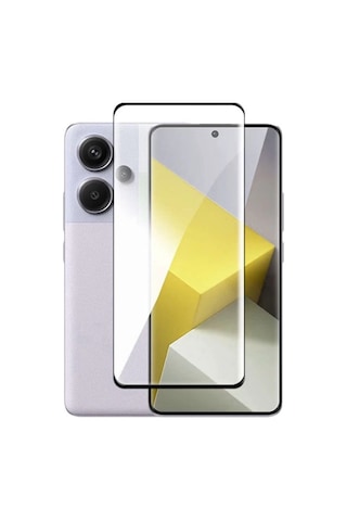 Xiaomi Redmi Note 13 Pro Plus Tam Kaplayan Ekran Koruyucu Temperli Kırılmaz Cam