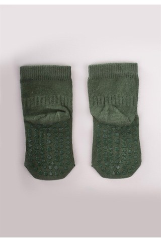 Cigit Emekleme Ve Kaymaz Çorap 6-24 Ay Haki Yeşili Haki