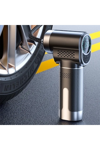 Ally ST-5518 Dijital Göstergeli Şarjlı Taşınabilir Hava Kompresör