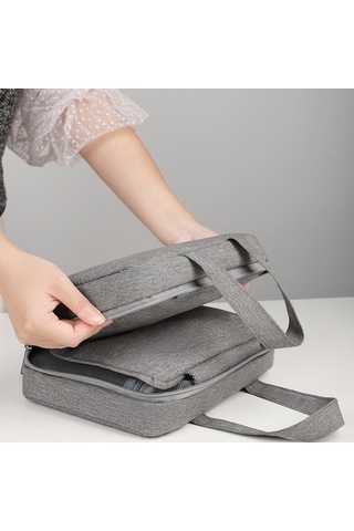 Yifomall Erkekler İçin Seyahat Çantası - Büyük Kapasiteli Su Geçirmez Asılı Makyaj Çantası