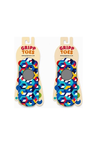 Gripptoes Kaymaz Damla Tabanlı Deniz&havuz Çorabı K2 Çok Renkli