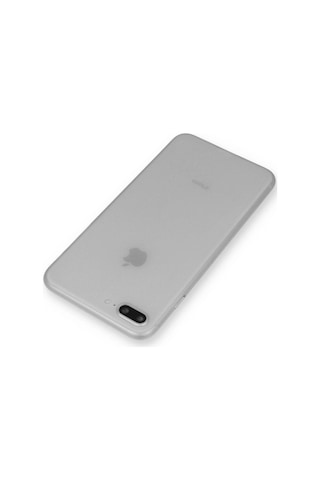 Apple, Uyumlu iPhone 7 Plus Kılıf Pp Ultra İnce Kapak - Beyaz