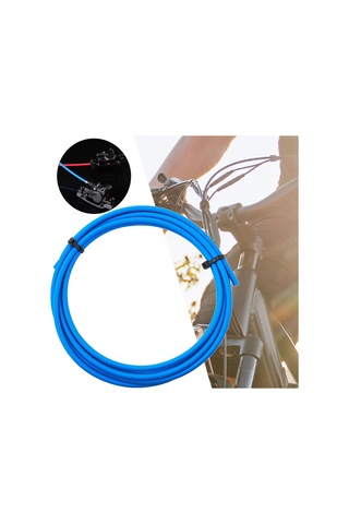 Dolıty Mtb Bisiklet Hidrolik Disk Fren Hortumu Yol Mavi-3m-5mm Mavi