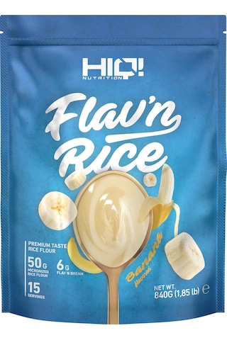 Hıq Flav'n Rice 840g Banana Flavored