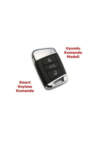 Point 1 Adet Vw Passat B8 Superb Silikon Anahtar Kılıfı