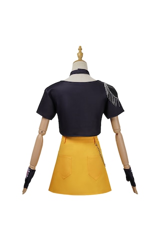 Kpop Demon Hunters Eğlenceli Parti Anime Karakter Kostüm Aksesuarlar Rumi Çok Renkli Yetişkin