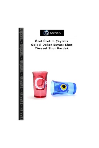 Özel Üretim Çeyizlik Objesi Dekor Eşyası Shot Yöresel Shot Bardak