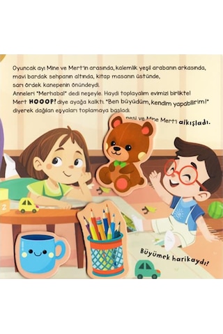 Merhaba Eşyalarım - Cırt Cırtlı Hikaye Kitabı - Asiye Aslı Aslaner - Sincap Kitap