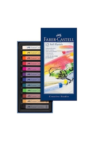 Faber Castell Creative Studio Toz Pastel Boya 12 Renk