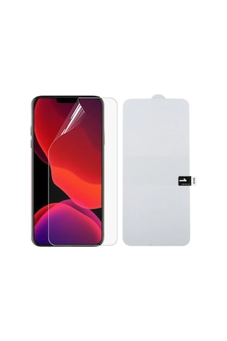 iPhone Uyumlu 12 Mini 5.4 Full Kaplama Hidrojel Film Full Ekran Koruyucu-1852