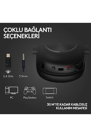 Logitech G Pro X 2 Lıghtspeed Kablosuz Kulak Üstü Kulaklık