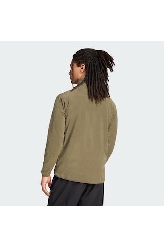 Adidas Multi Essentials Full-zip Fleece Erkek Sweatshirt C-adıjp0784e50a00 Yeşil