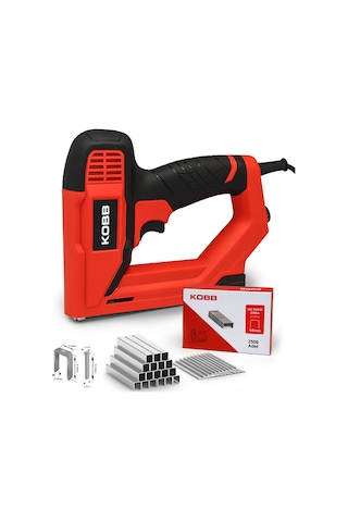 Kobb KBZ200B Zımba ve Profesyonel Çivi Çakma Makinesi + Zımba ve Çivi 3000 Adet