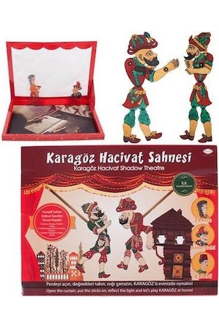 Karagöz Hacivat Oyun Sahnesi - Çocuk Oyun Seti - Karagöz Hacivat