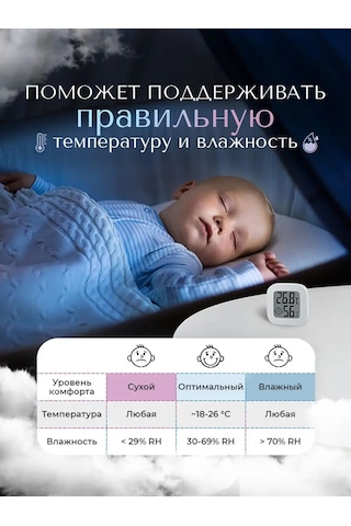 Oranzevoe Abloko Oda Termometresi Higrometre 152242578